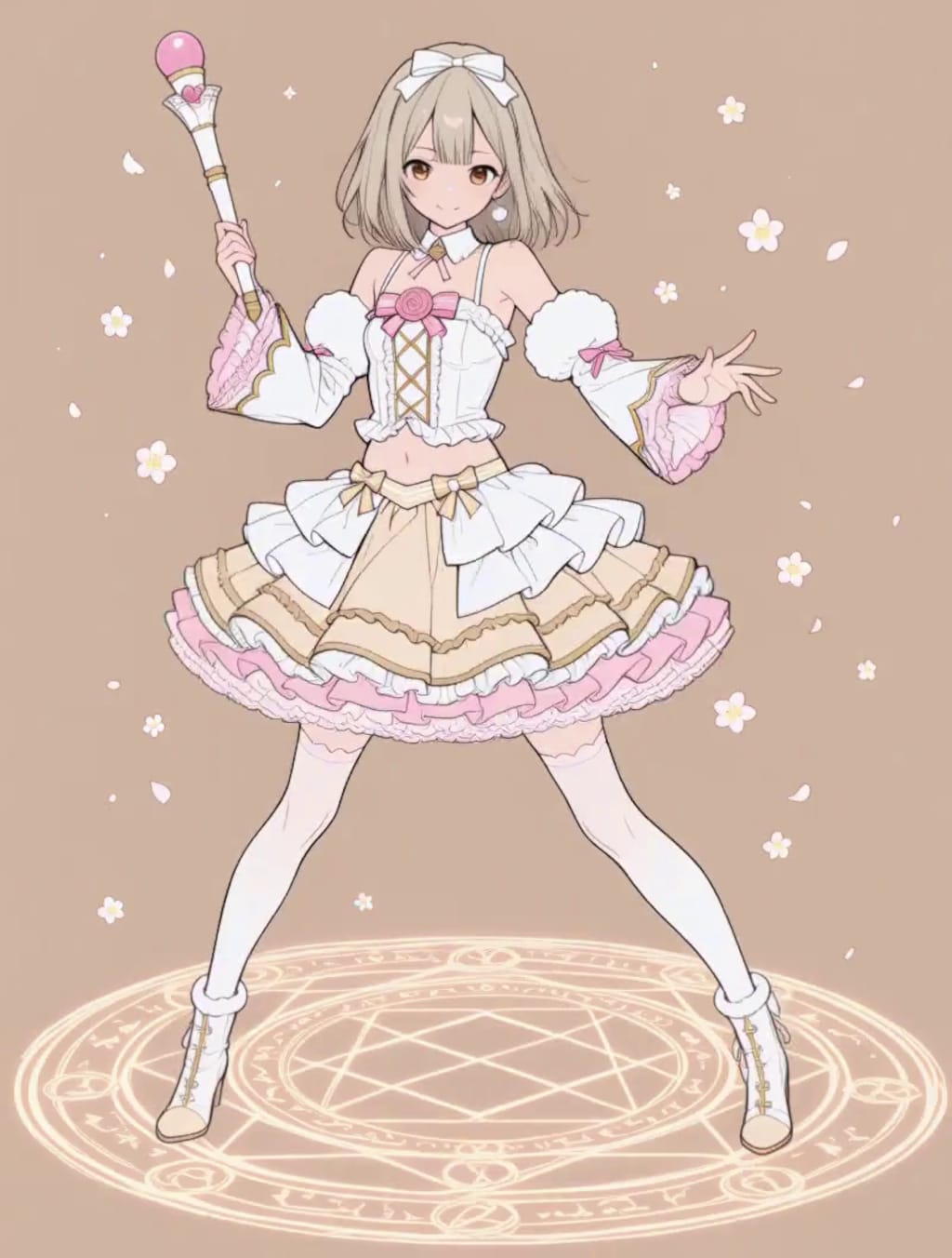 変身！魔法少女 LATTEちゃん【パラパライラスト４０】