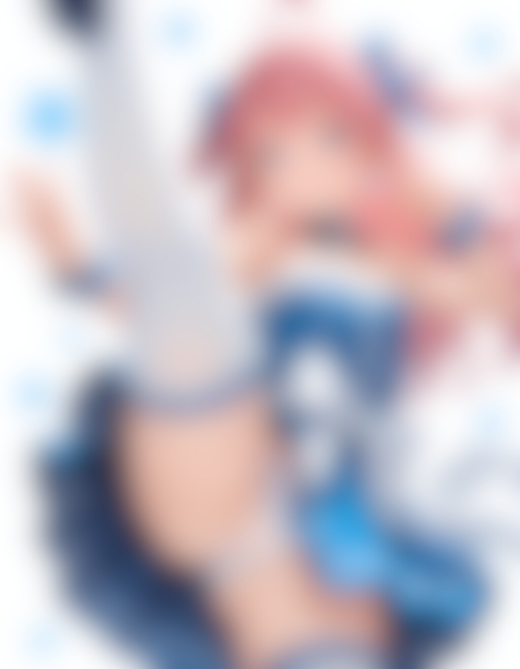 アイドル衣装でハイキックパンチラ