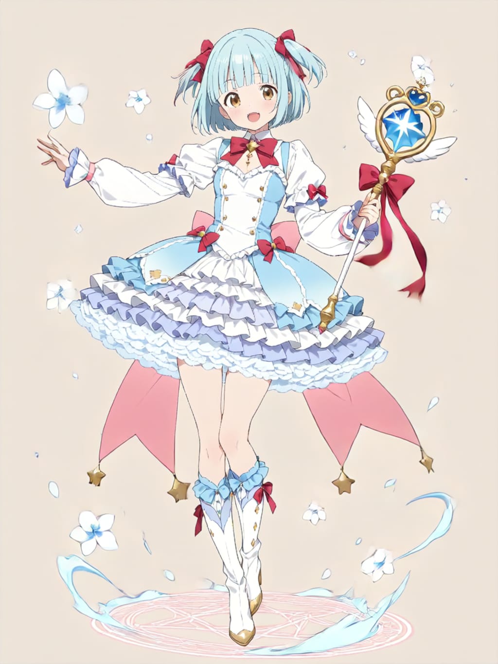 変身！魔法少女 リポ【パラパライラスト４０】