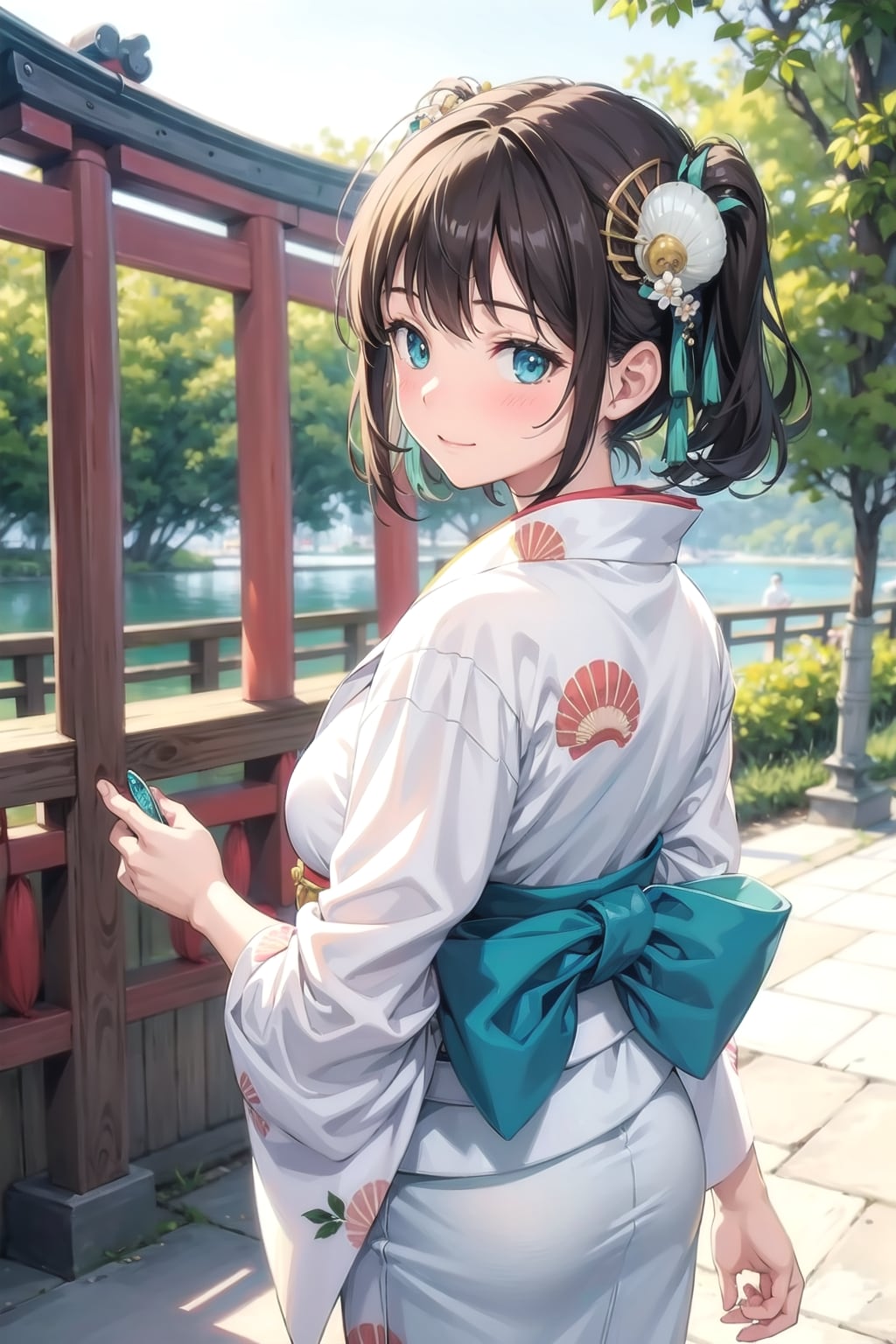 浴衣マリンコーデちゃん