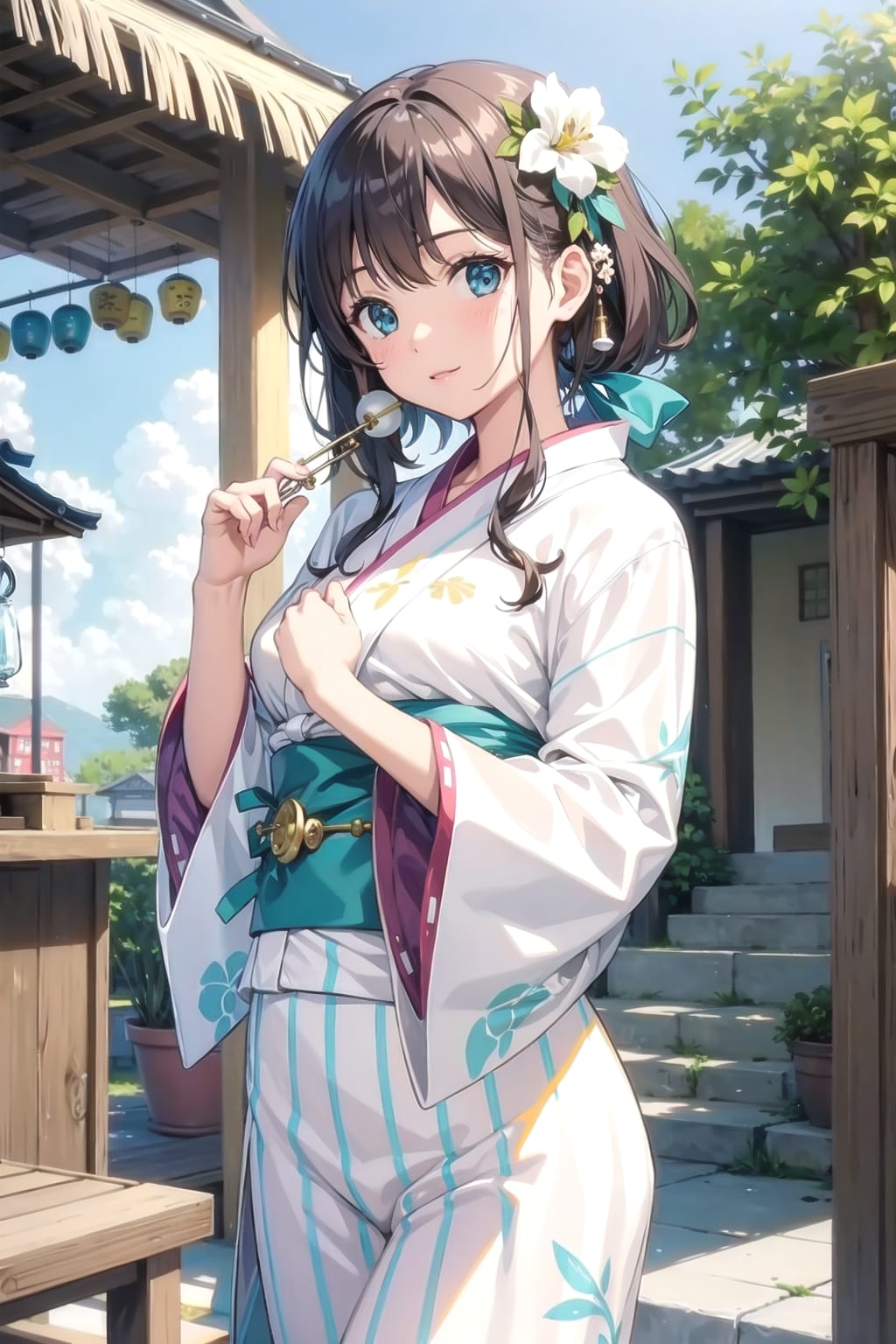 浴衣マリンコーデちゃん