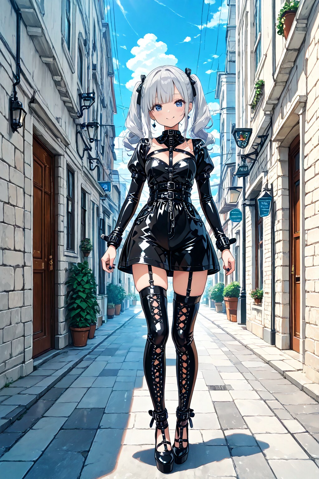 ボンデージを楽しむ少女(17)