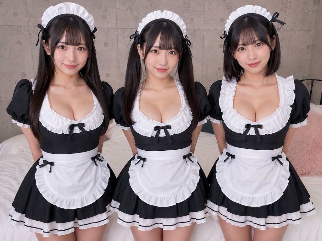 [13枚]ご主人様に従順なメイドさん🌸