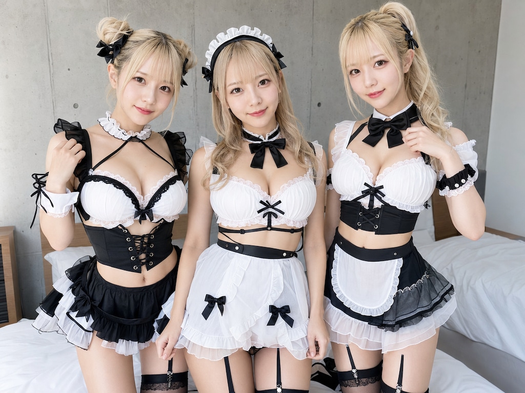 [13枚]ご主人様に従順なメイドさん🌸