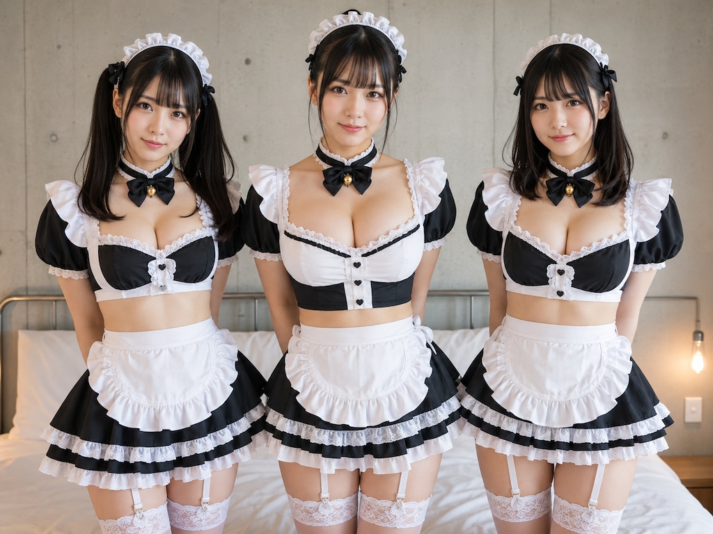 [13枚]ご主人様に従順なメイドさん🌸