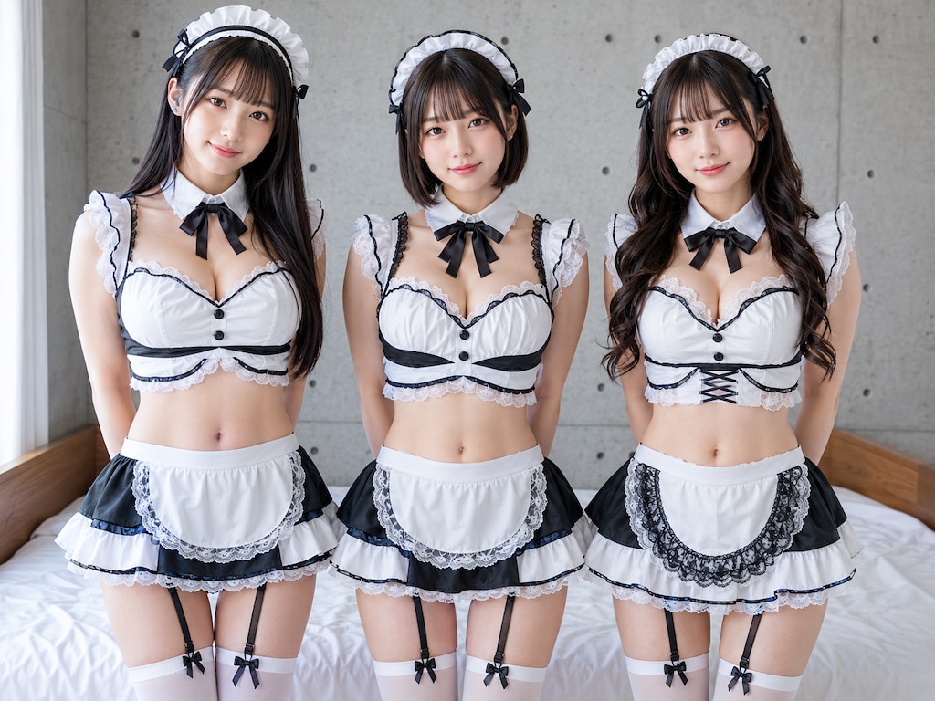 [13枚]ご主人様に従順なメイドさん🌸