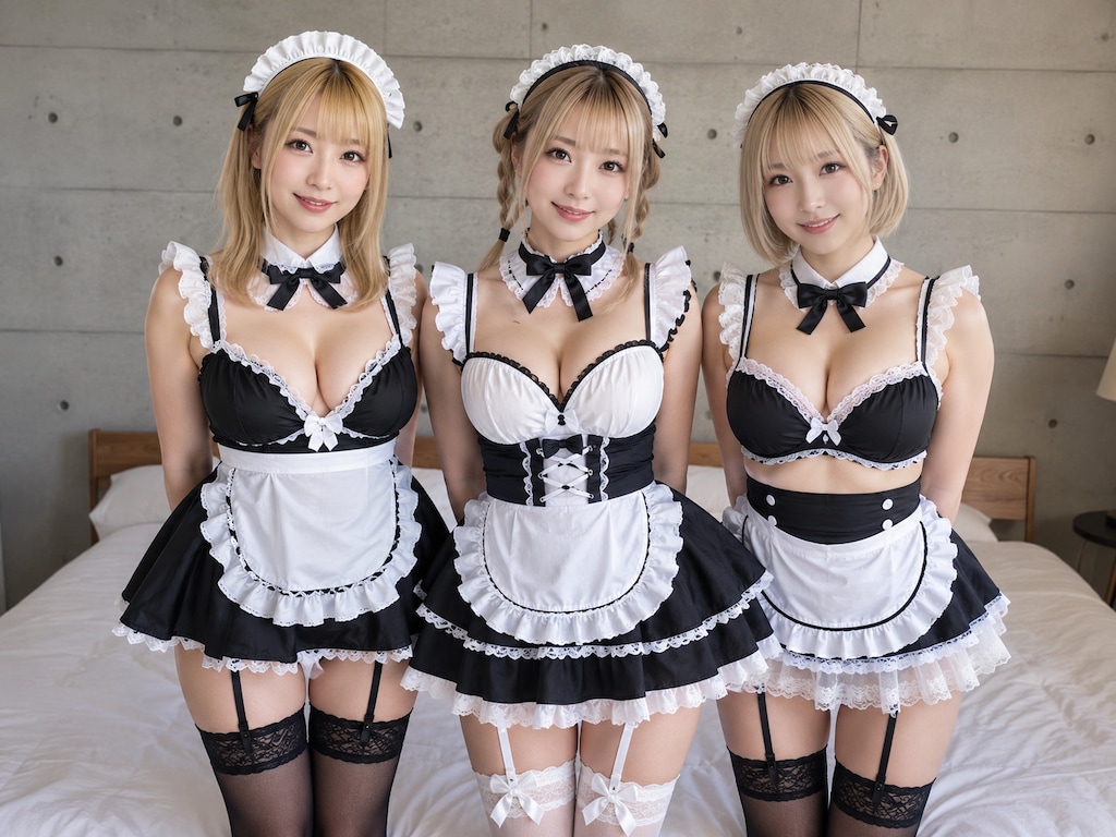 [13枚]ご主人様に従順なメイドさん🌸
