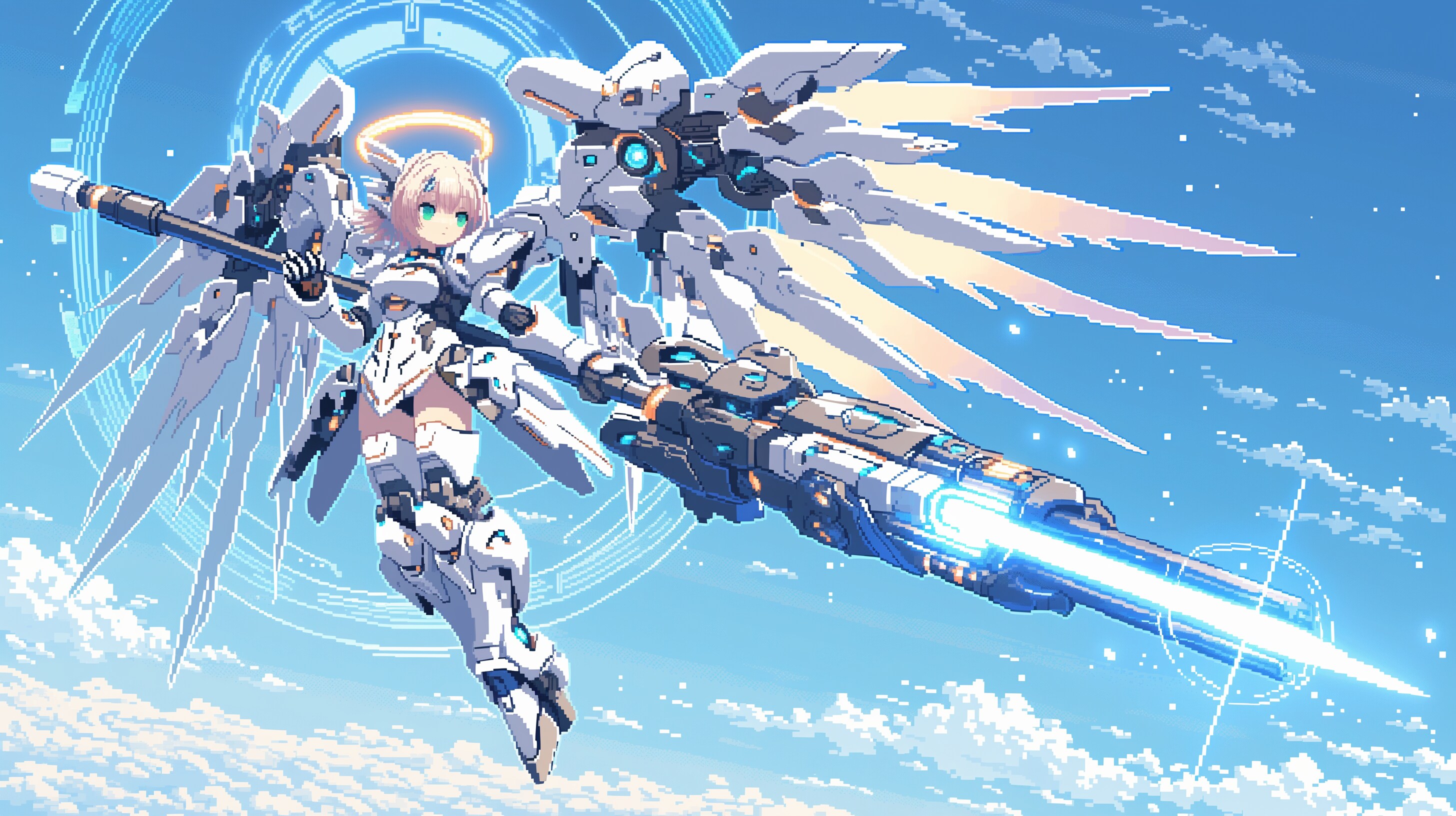 懐かしのPixelメカ娘