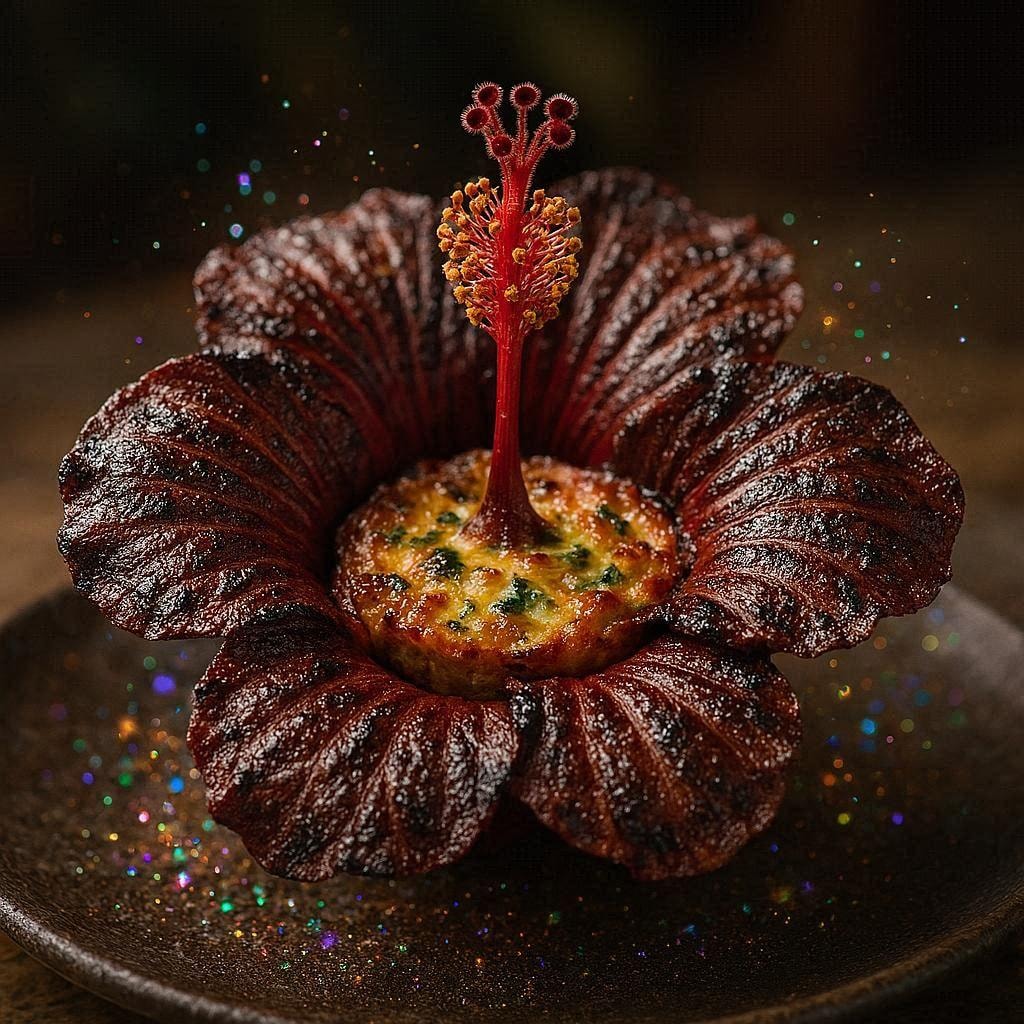 ハイビスカステーキッシュ。