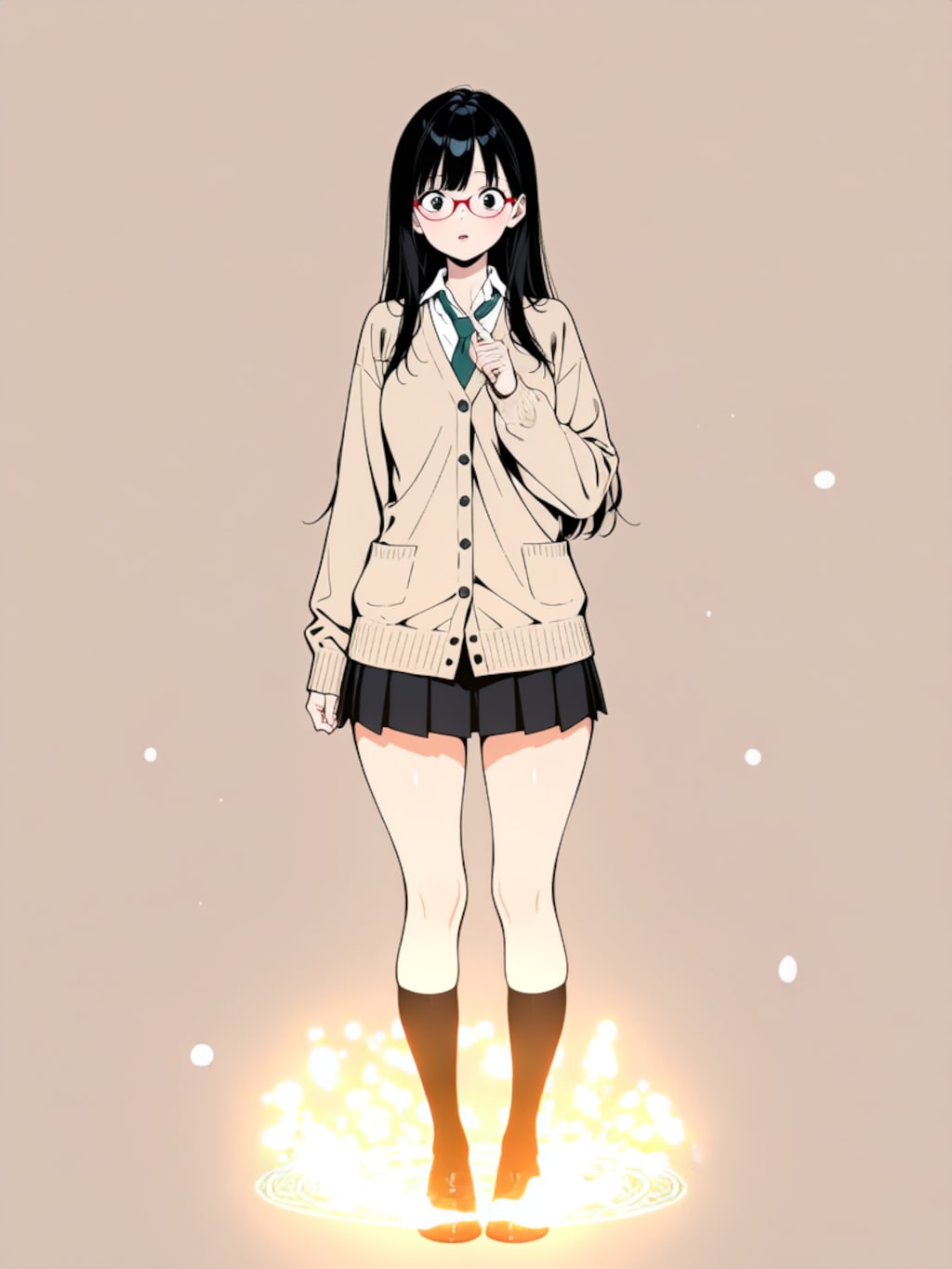 変身、魔法少女 結月【パラパライラスト４０】