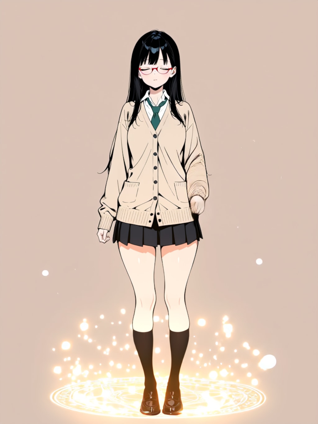 変身、魔法少女 結月【パラパライラスト４０】