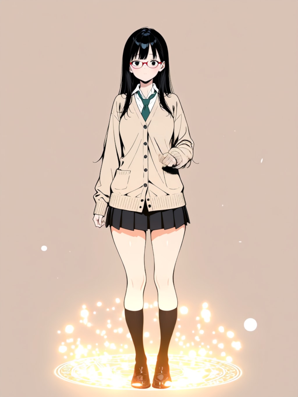 変身、魔法少女 結月【パラパライラスト４０】