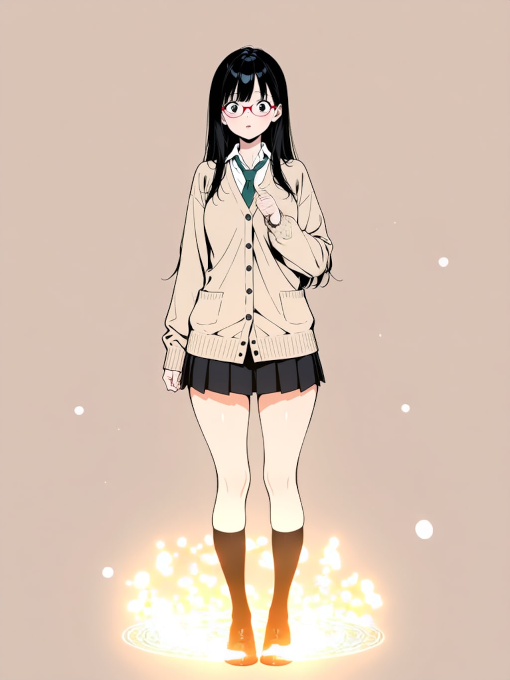 変身、魔法少女 結月【パラパライラスト４０】