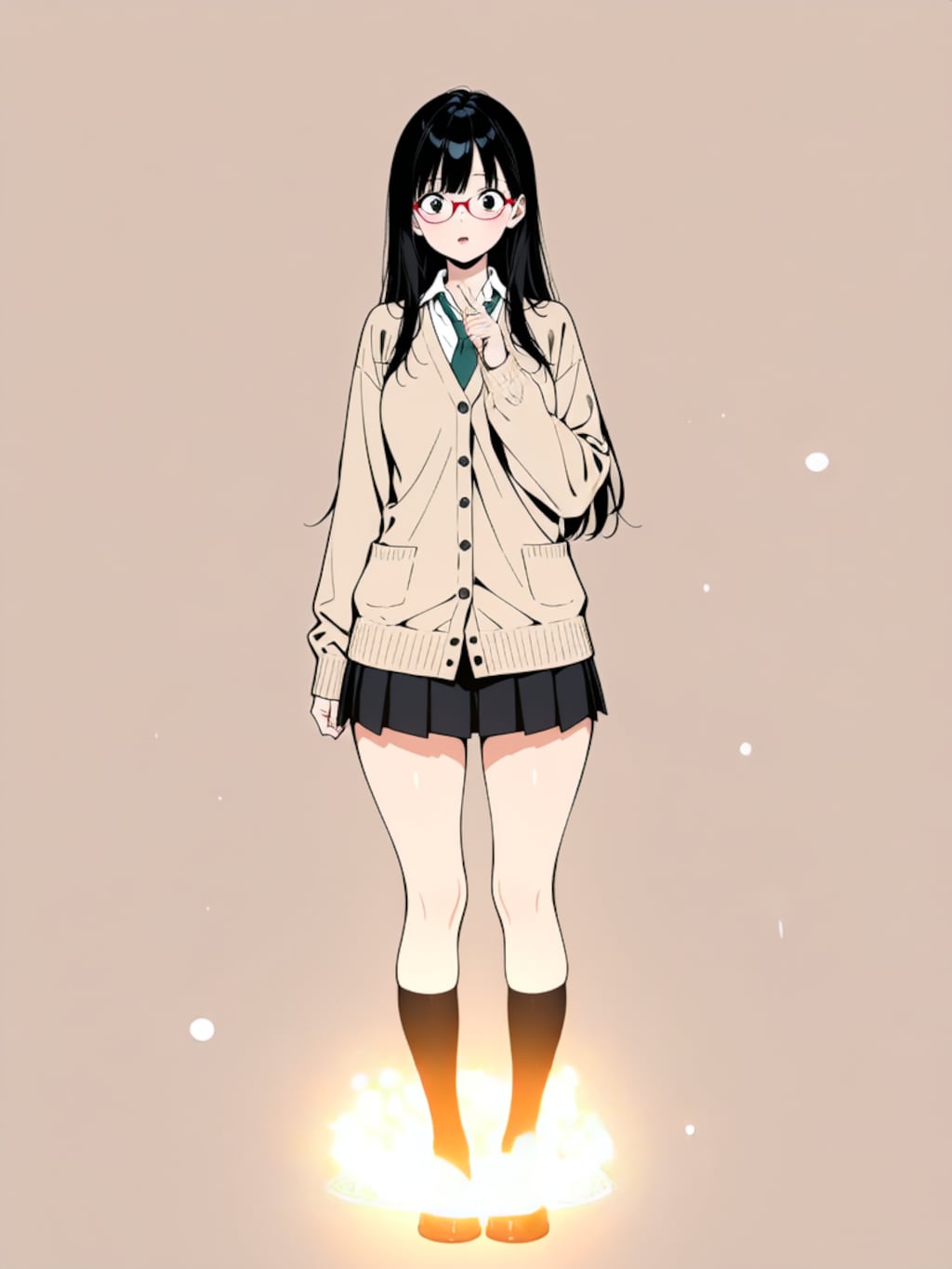 変身、魔法少女 結月【パラパライラスト４０】