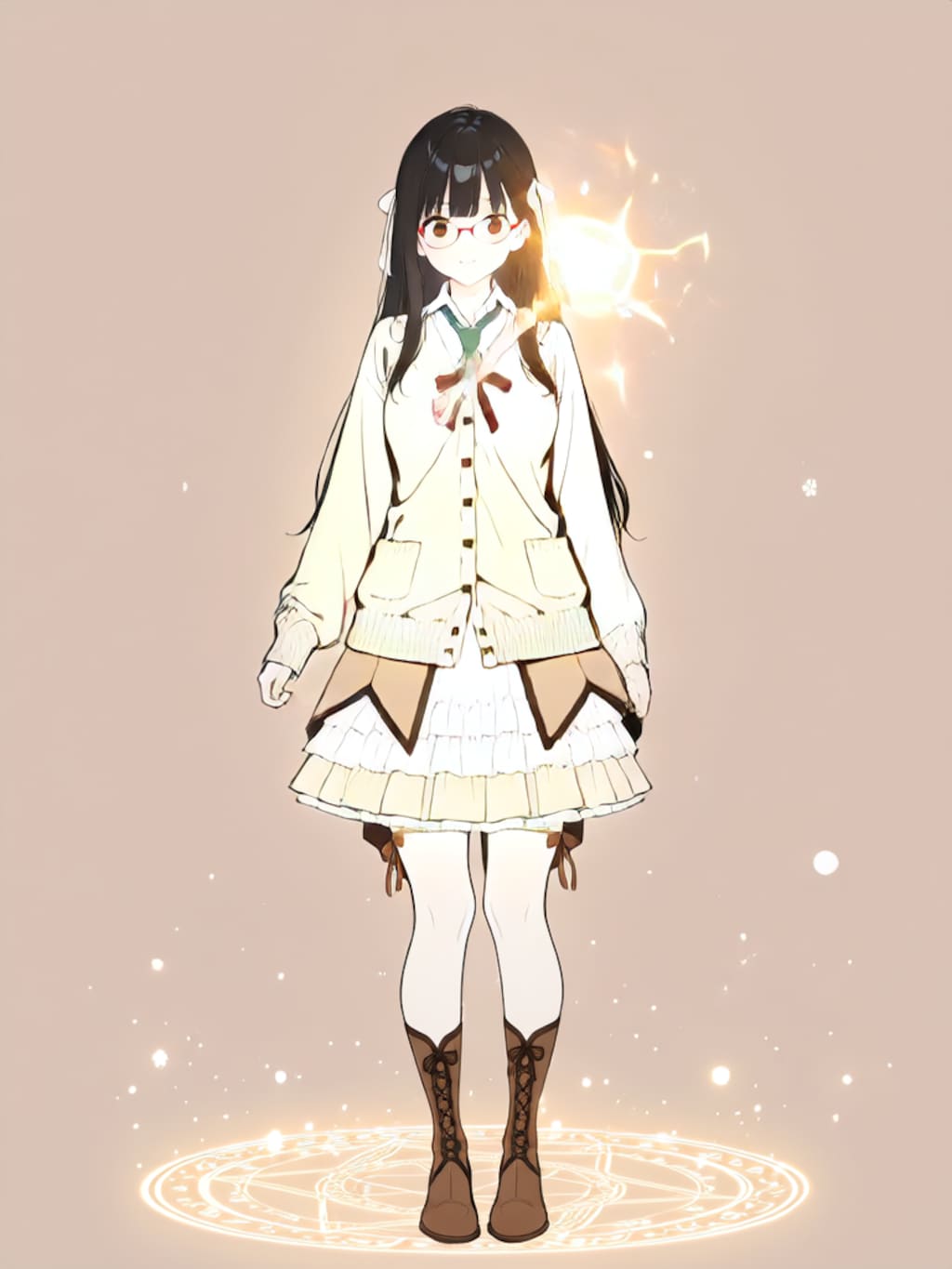 変身、魔法少女 結月【パラパライラスト４０】