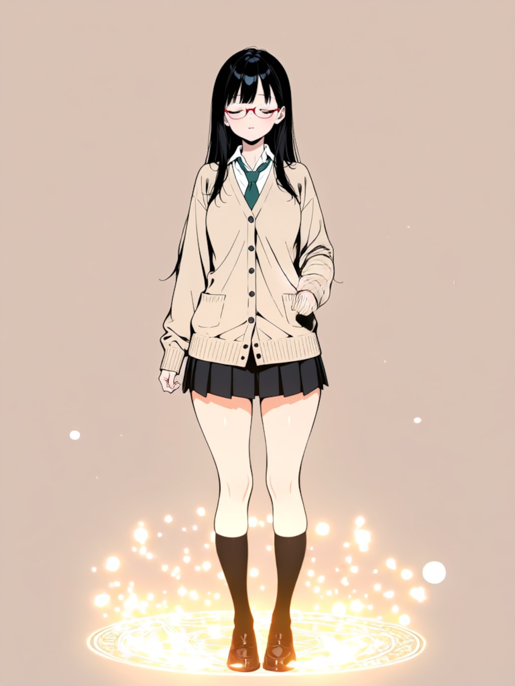 変身、魔法少女 結月【パラパライラスト４０】