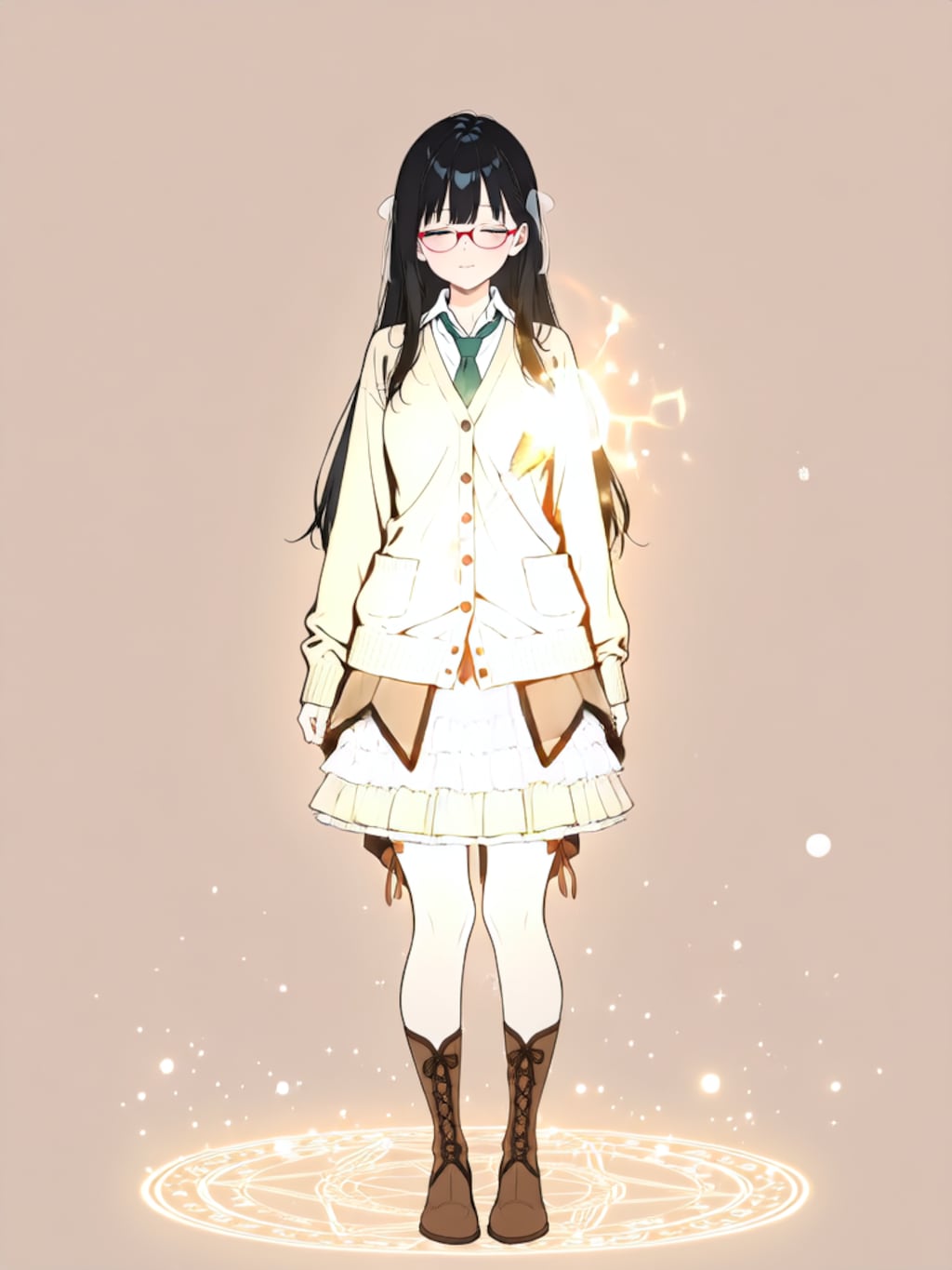 変身、魔法少女 結月【パラパライラスト４０】