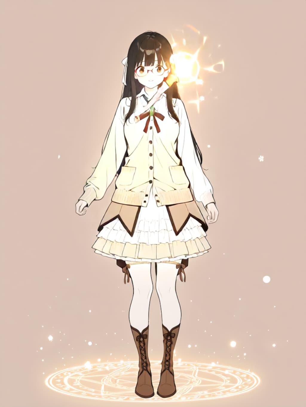 変身、魔法少女 結月【パラパライラスト４０】