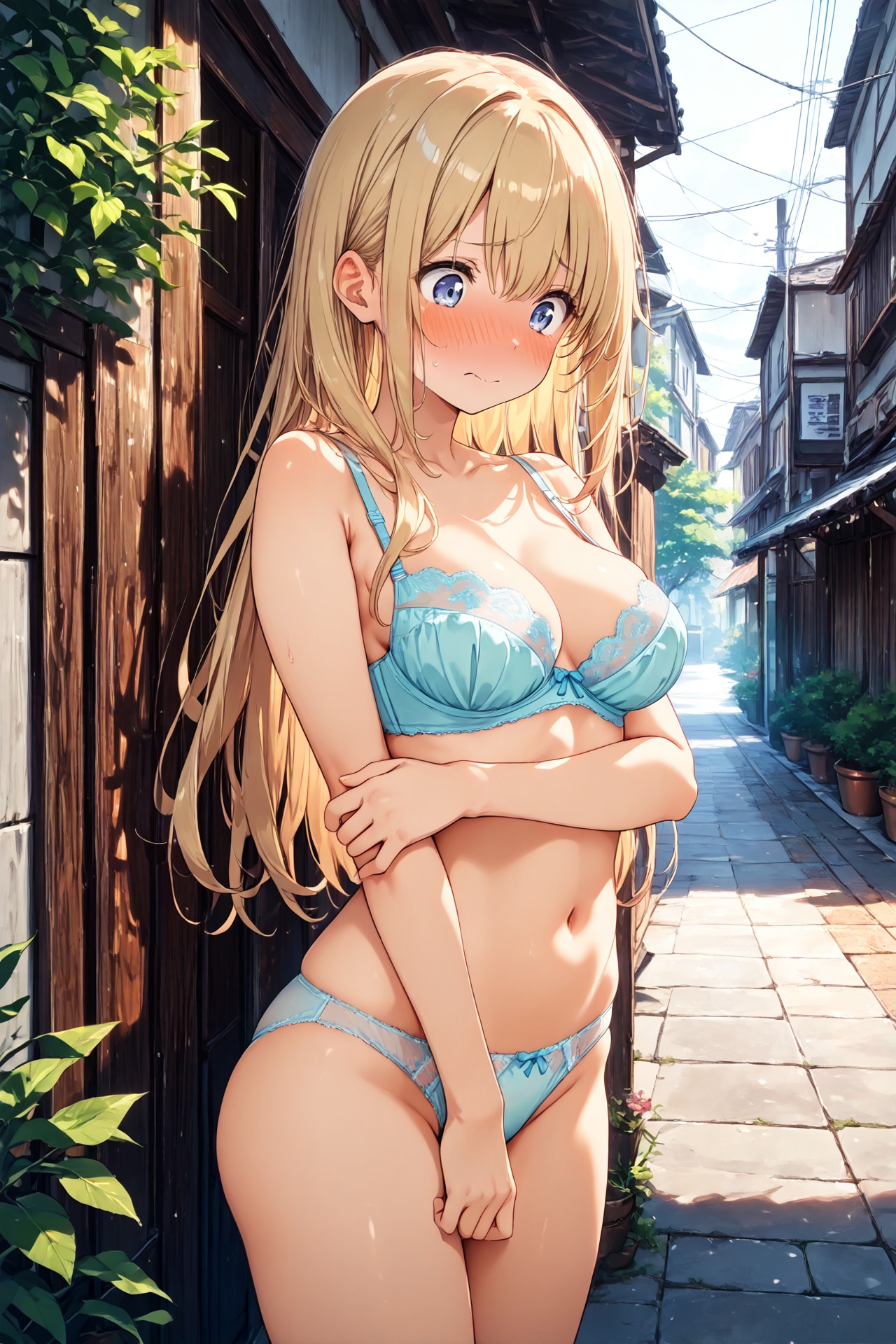 彼女に野外露出させてみた(20)