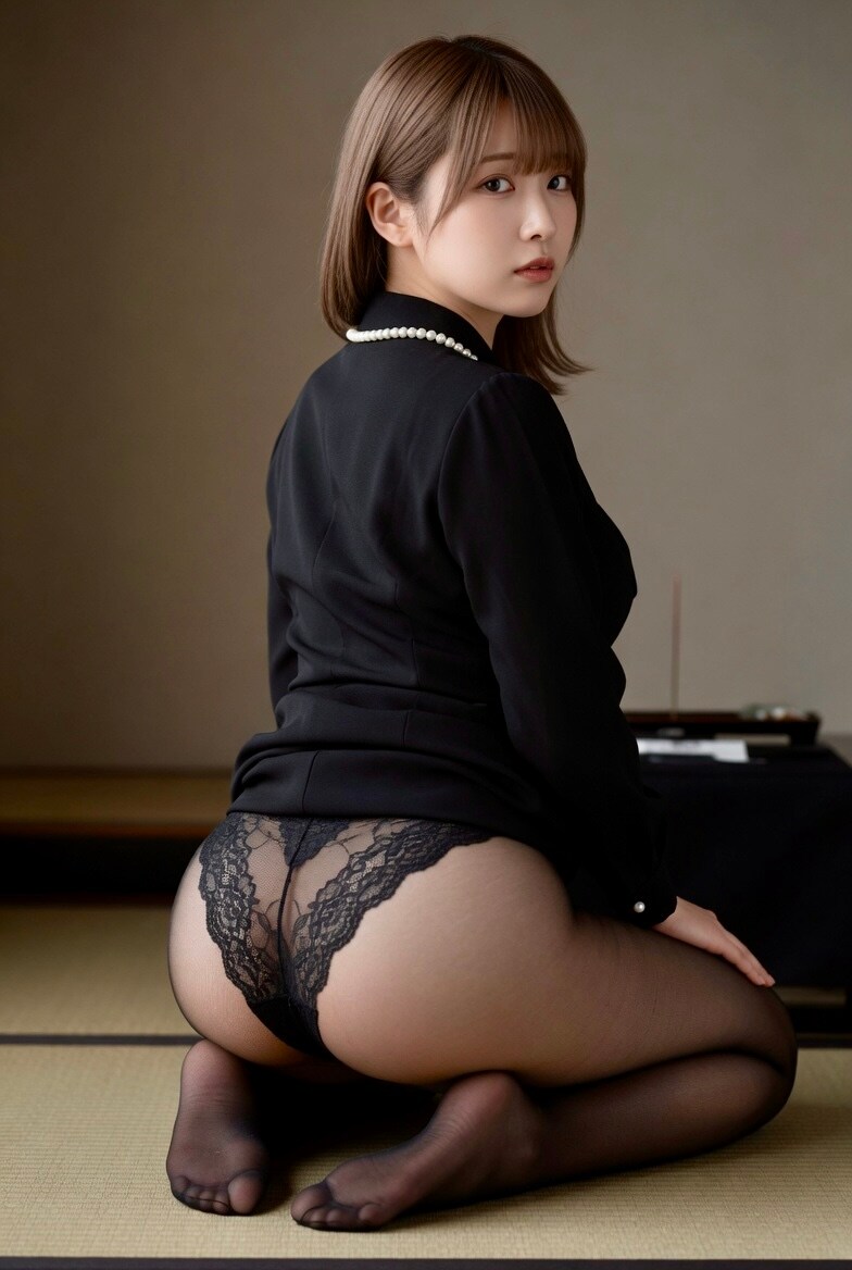 寡艶秘媛『喪服っていいよね』壱