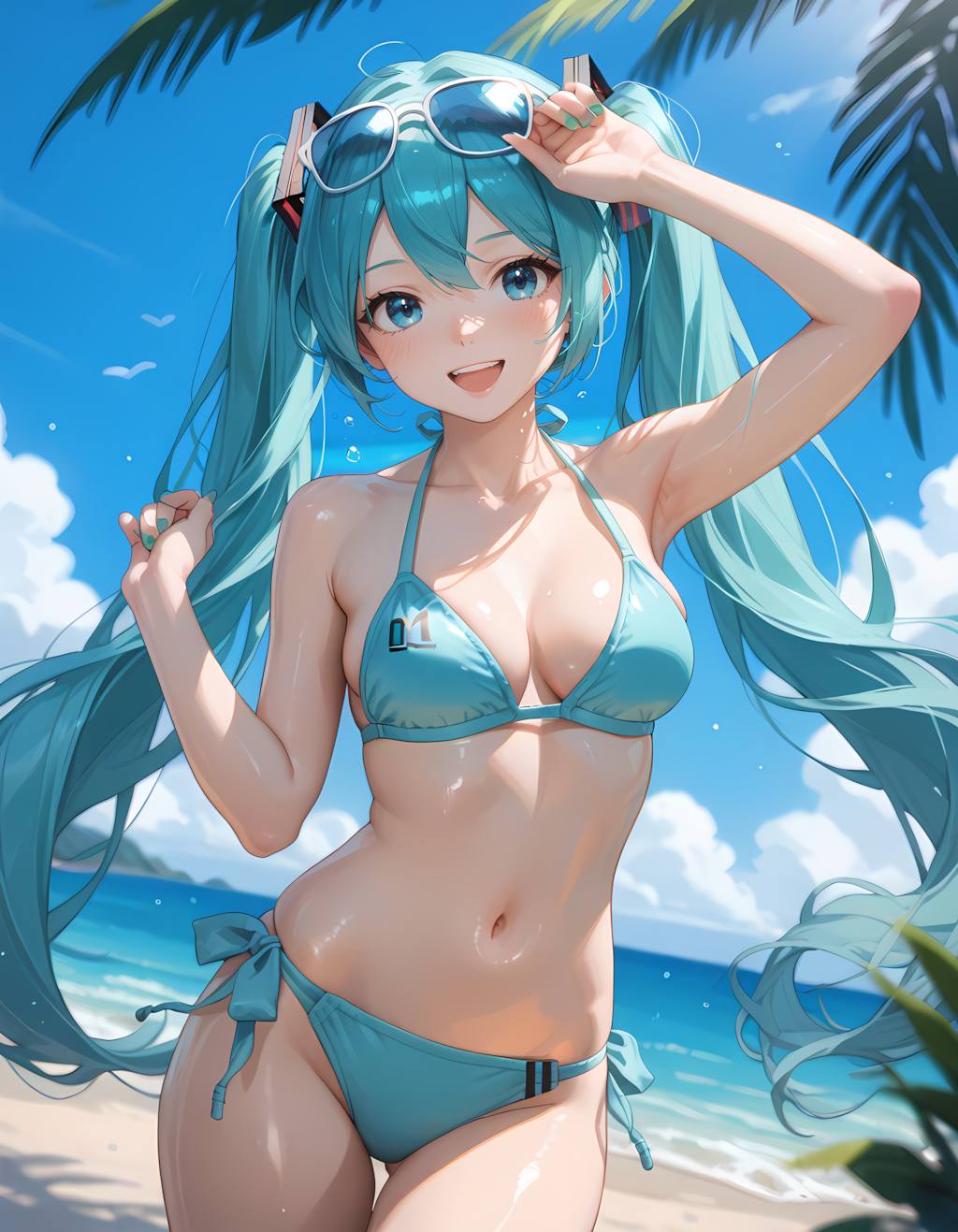 夏といえば水着ミクさん【多目版】