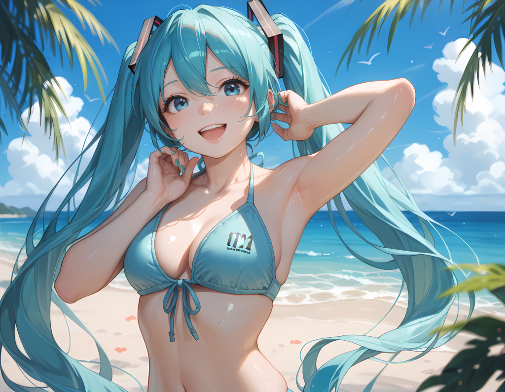 夏といえば水着ミクさん【多目版】