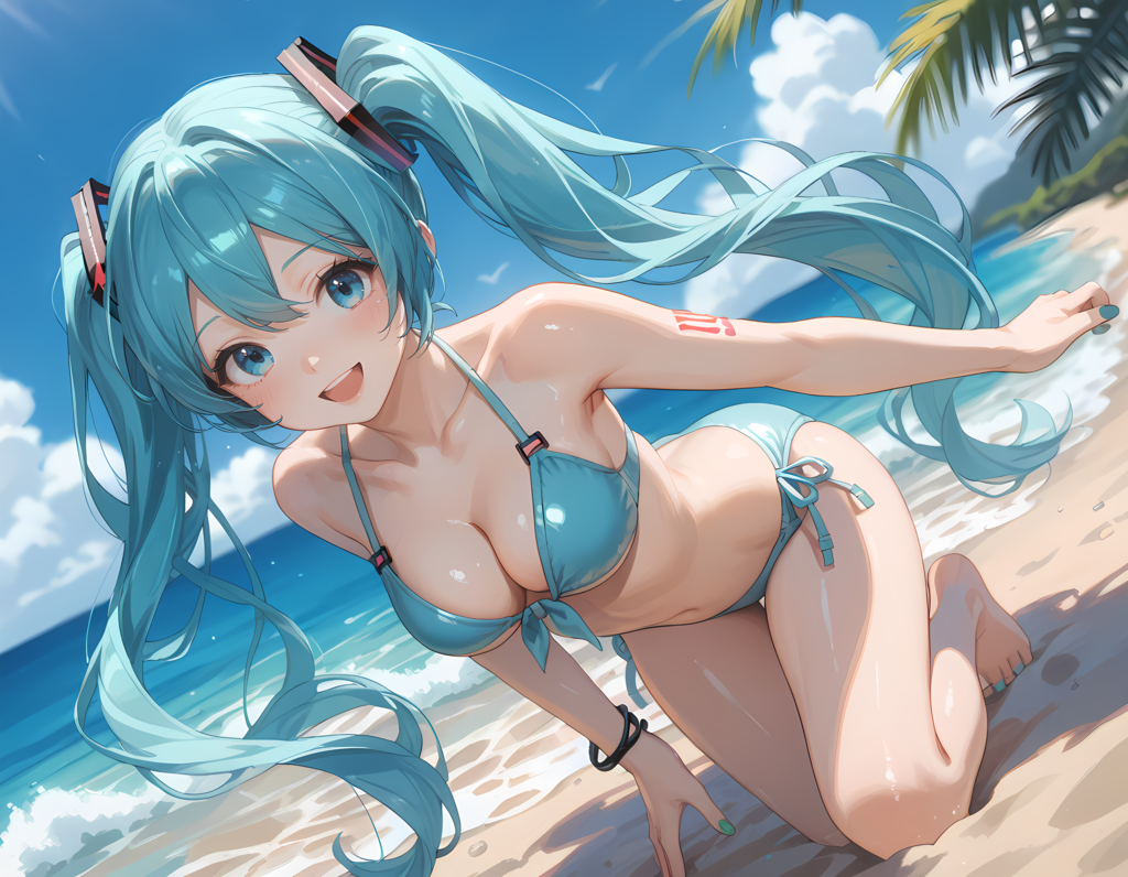 夏といえば水着ミクさん【多目版】