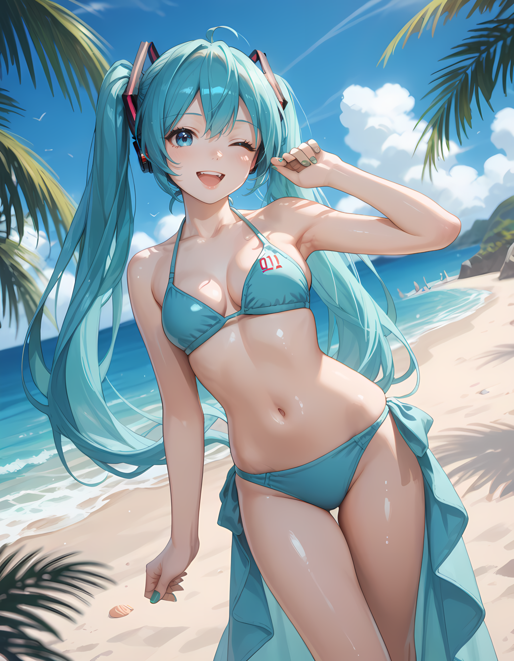夏といえば水着ミクさん【多目版】