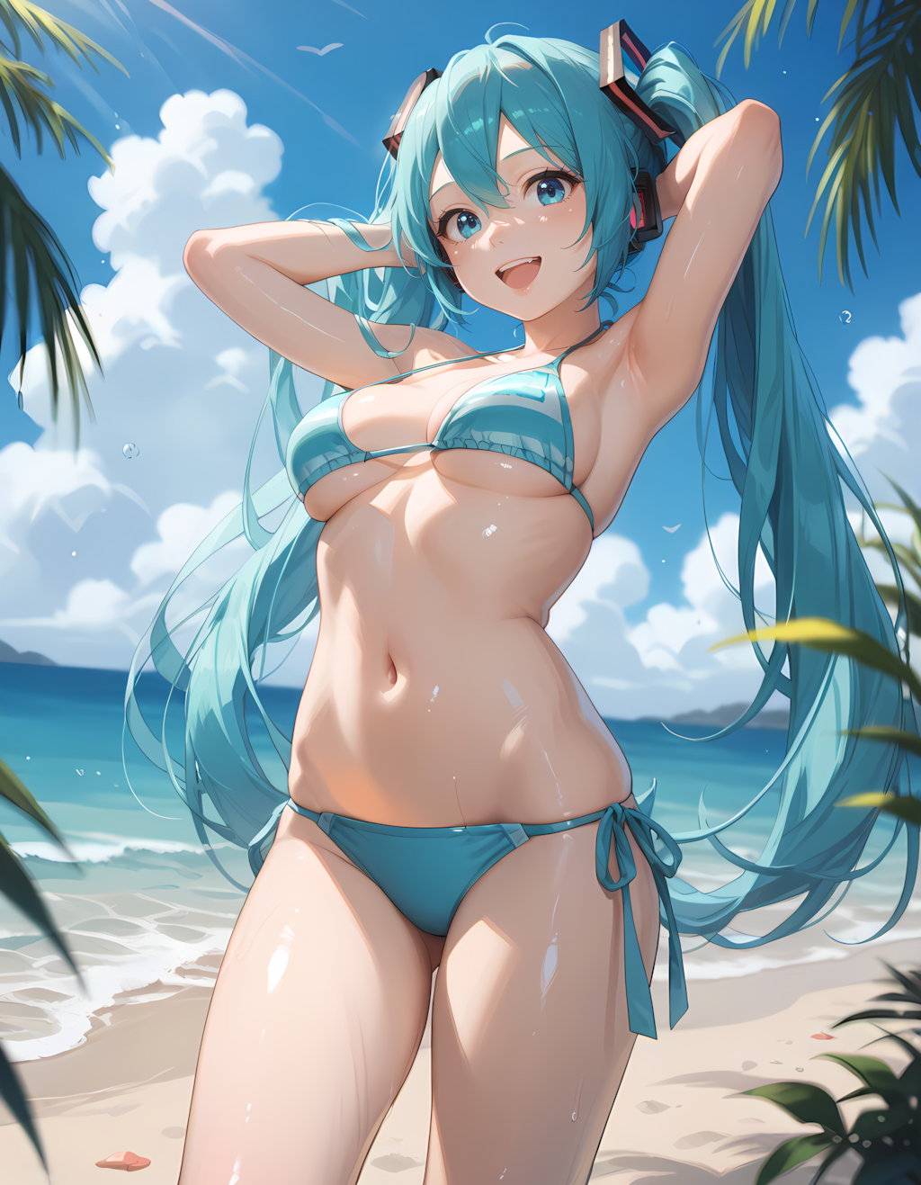 夏といえば水着ミクさん【多目版】