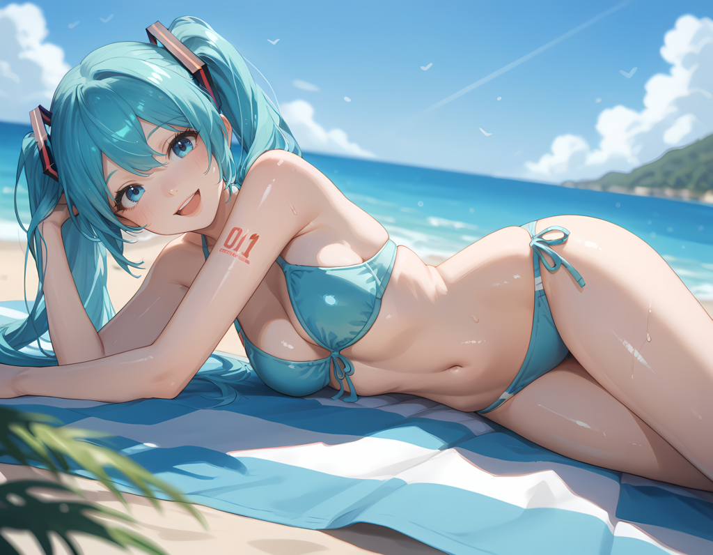 夏といえば水着ミクさん【多目版】