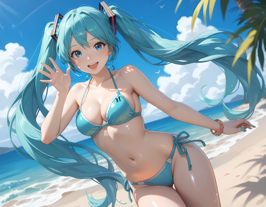 夏といえば水着ミクさん【多目版】