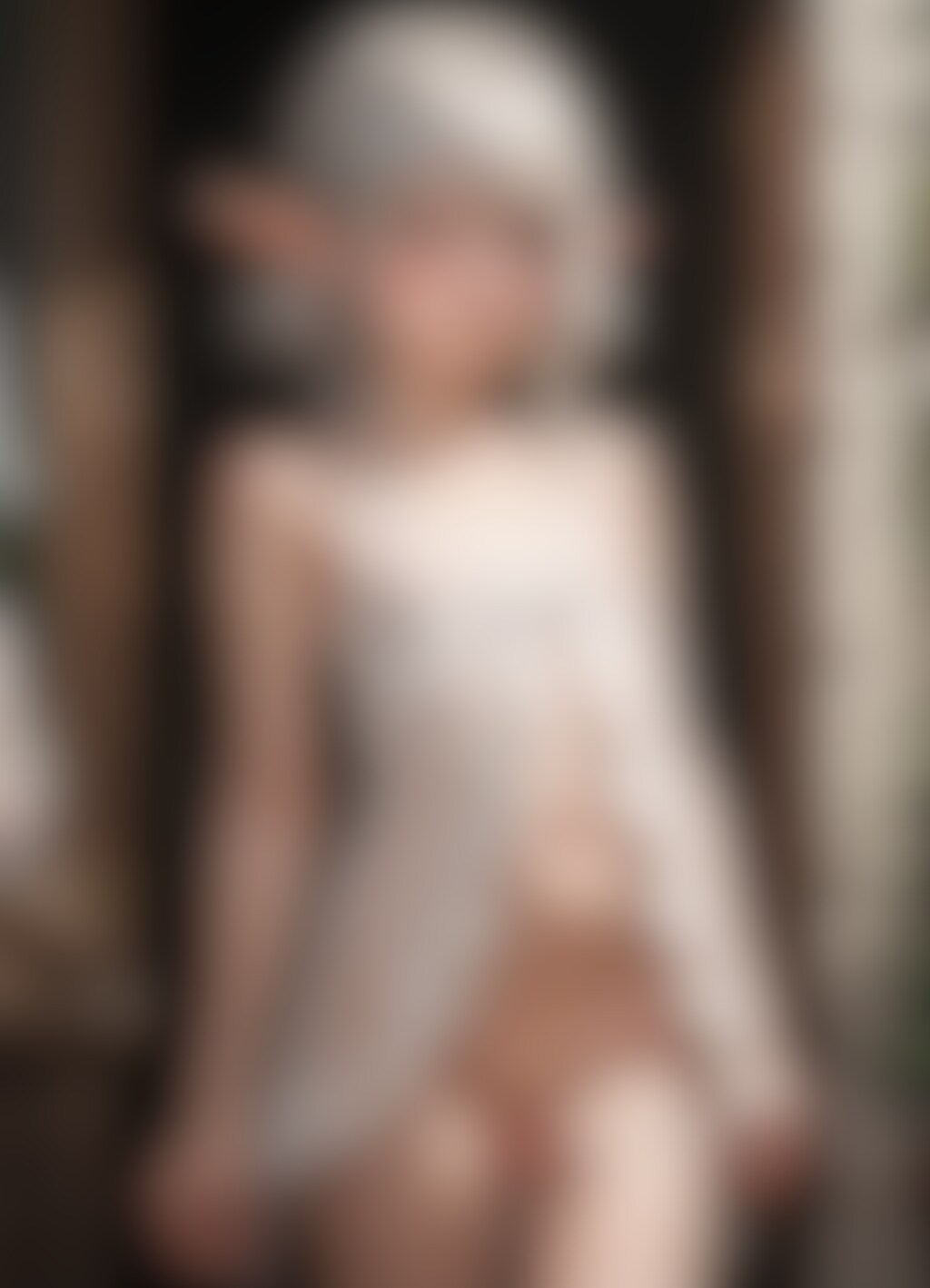 エルフの美少年(勃起)