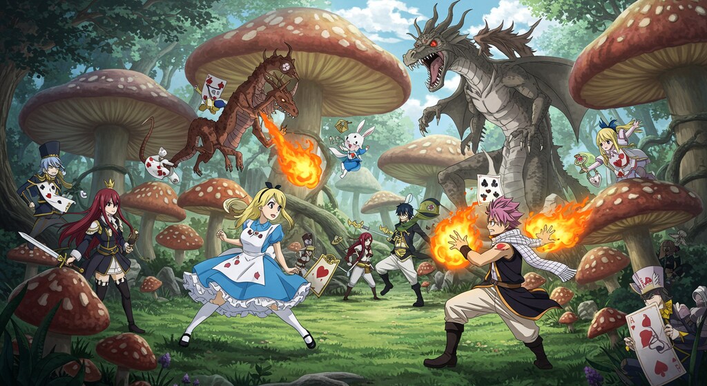 不思議の国のアリスコラボ作品