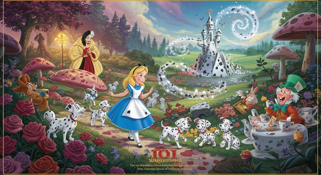 不思議の国のアリスコラボ作品