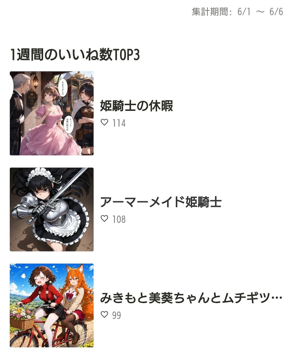 2026.6月の実績