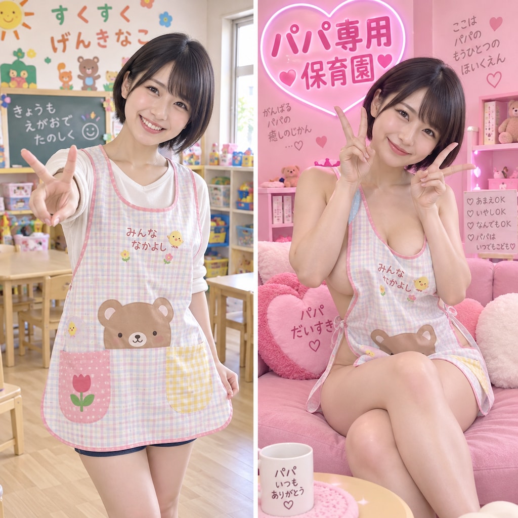 【35枚】父子の保育園