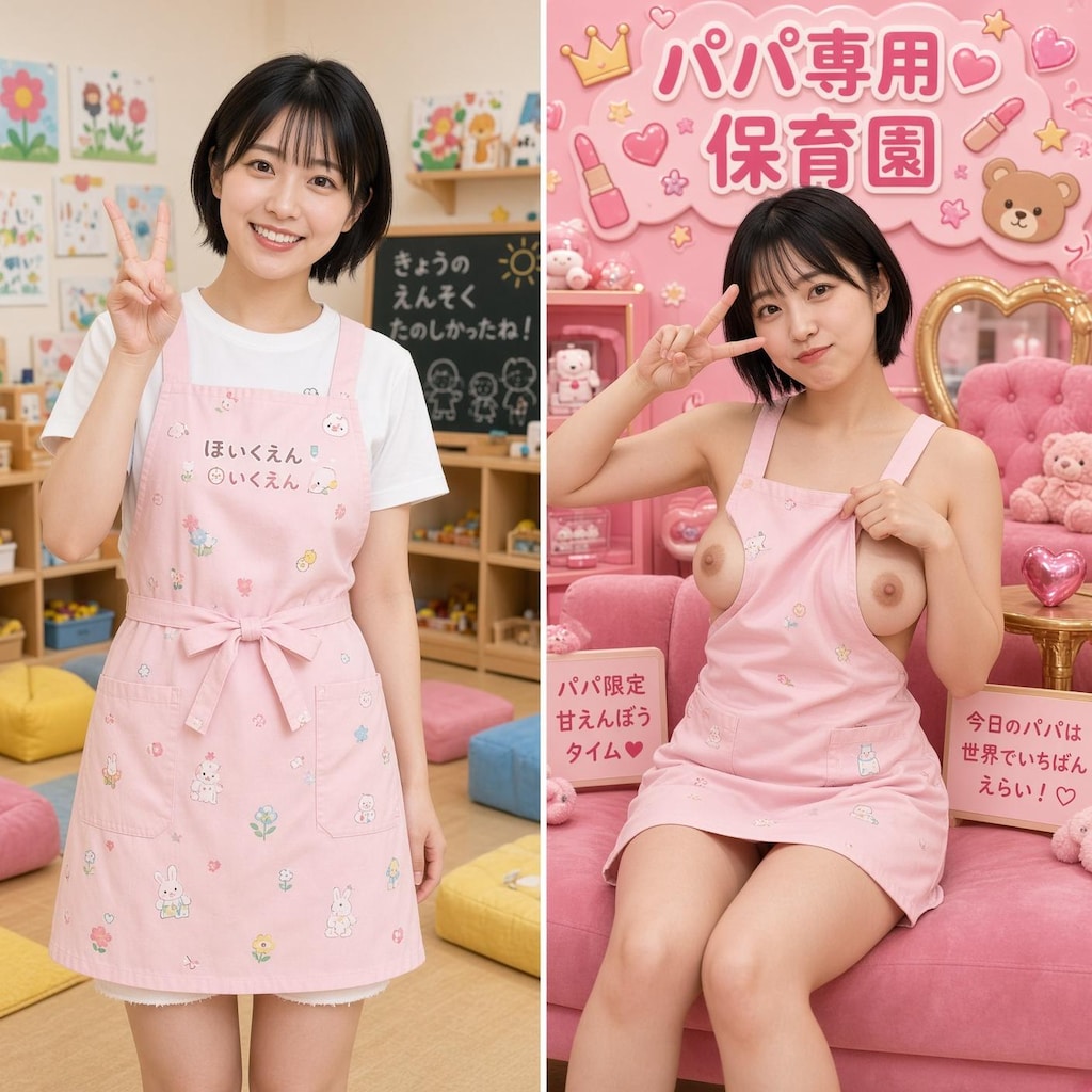 【35枚】父子の保育園