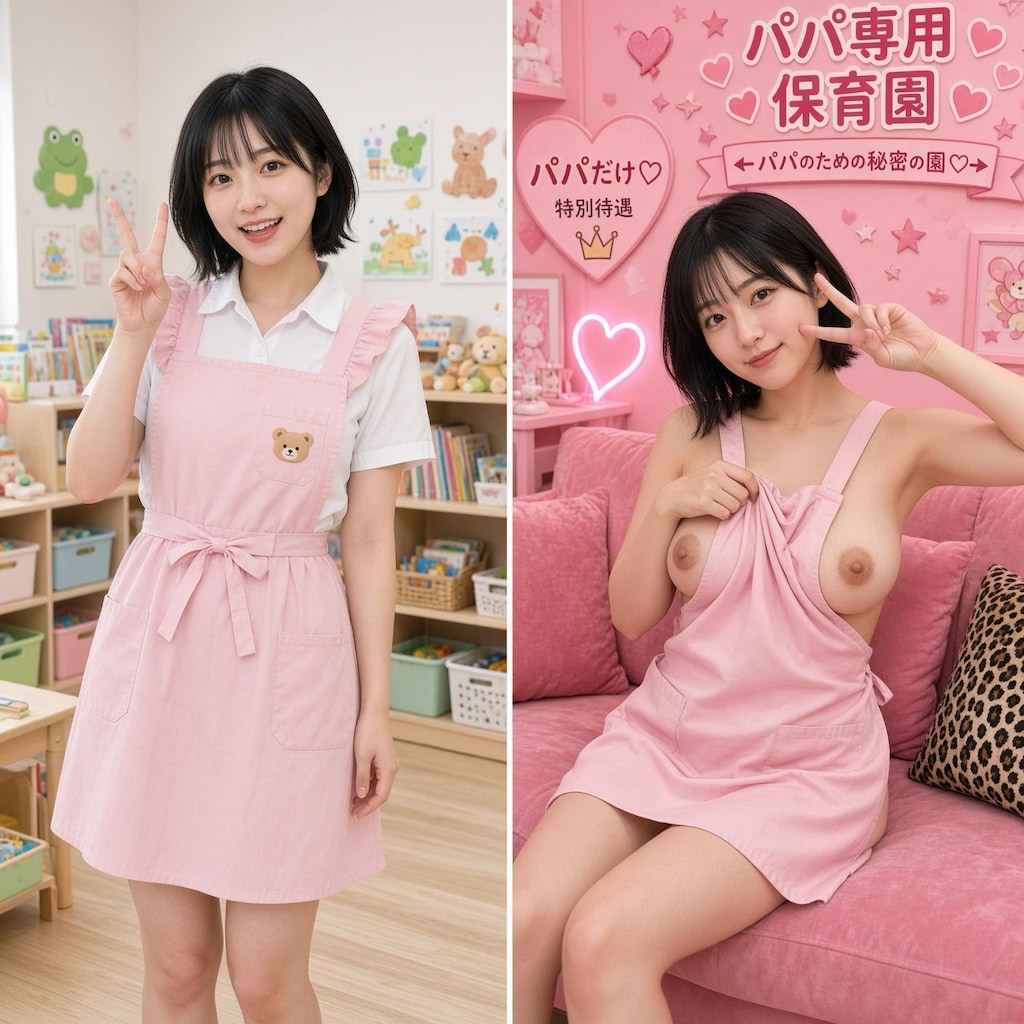 【35枚】父子の保育園