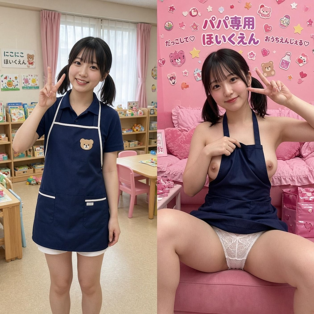 【35枚】父子の保育園