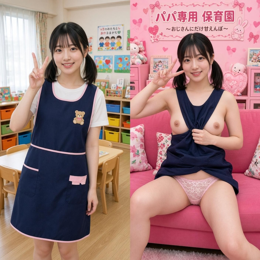 【35枚】父子の保育園