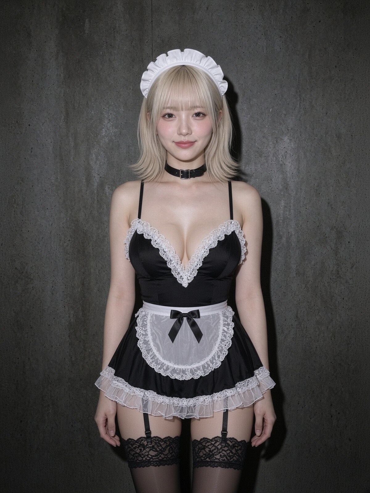 金髪の可愛いメイドさん🌸