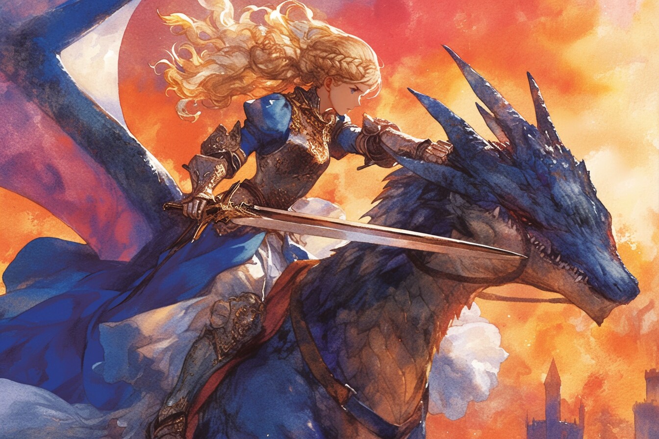 ドラゴンと少女（竜騎士）18～24