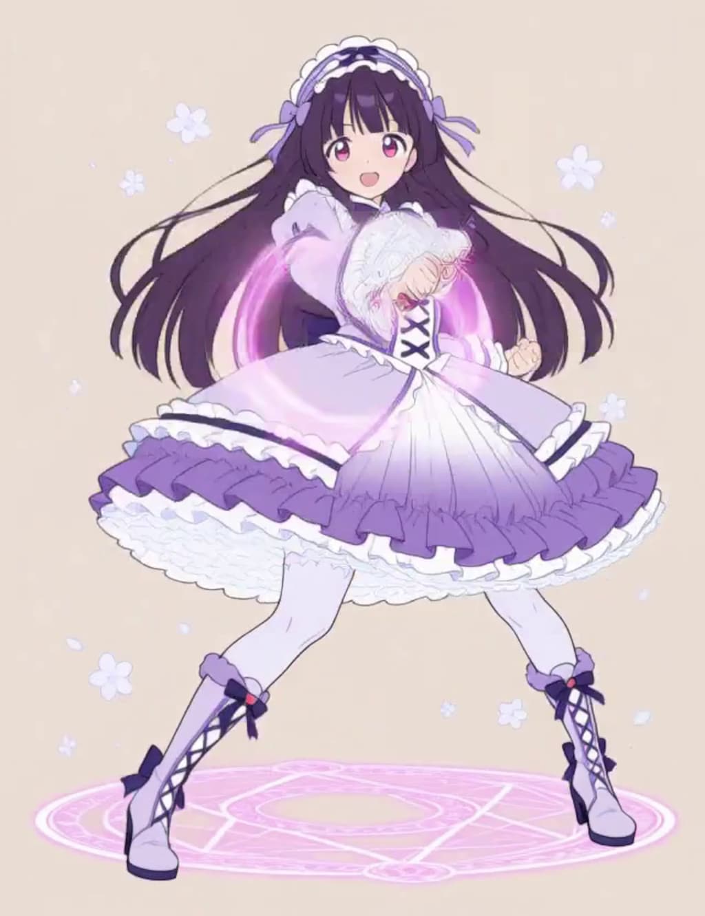 【誕生日FA】変身！魔法少女 ゆうこちゃん【パラパライラスト４０】