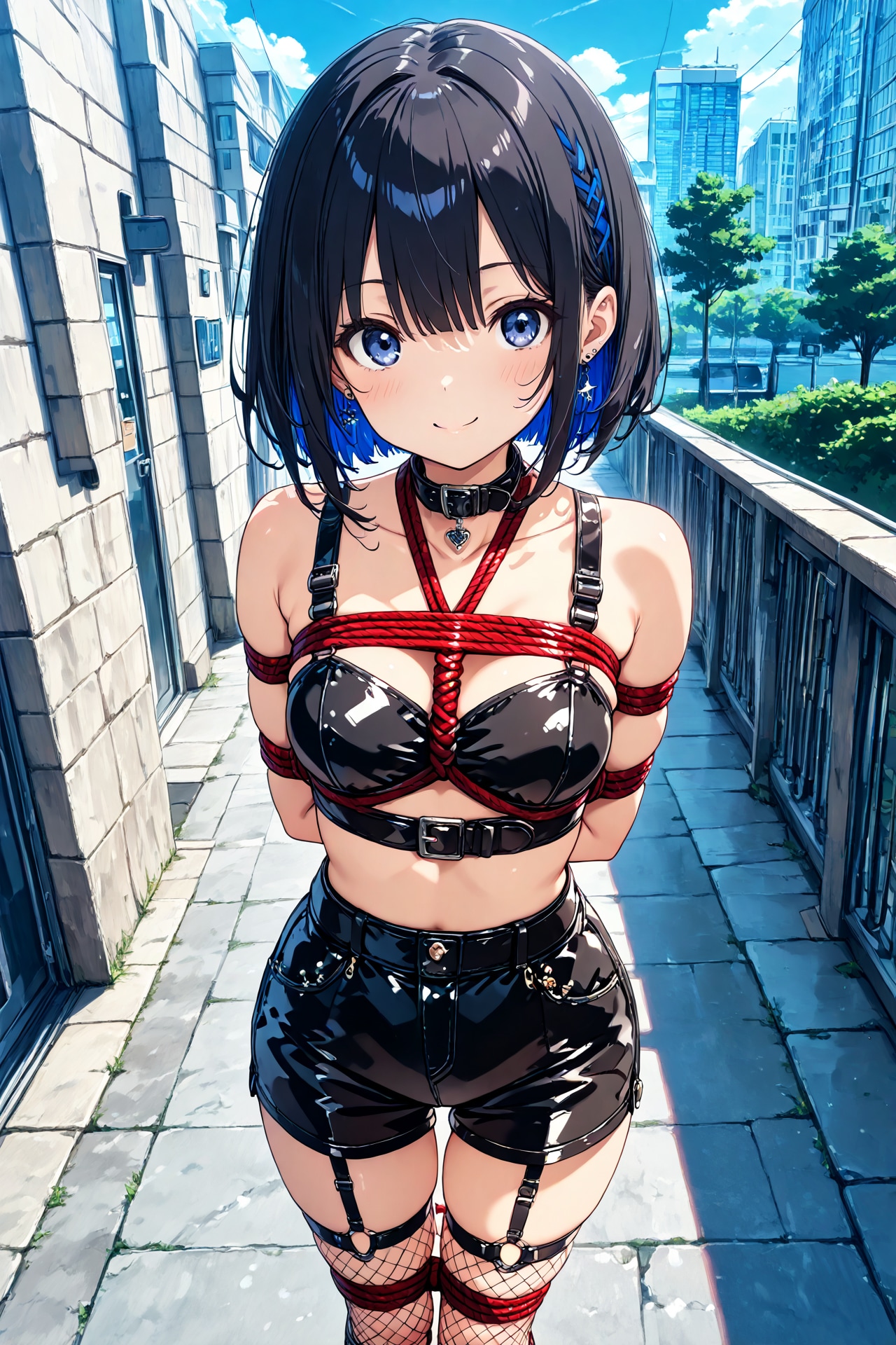 ボンデージを楽しむ少女(19)