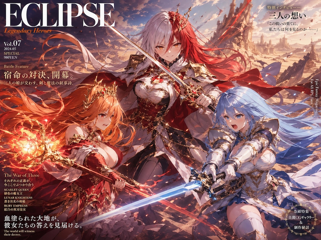 描き分け可能な生成AIのテスト２