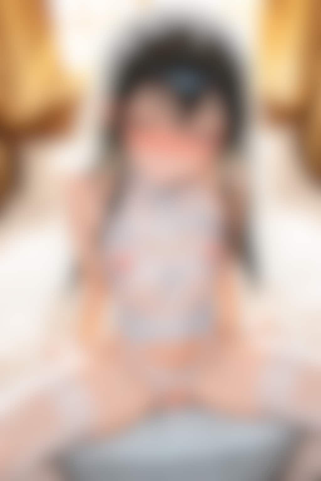 穴あきウェディングドレスみづきとラブラブ対面座位えっち♡