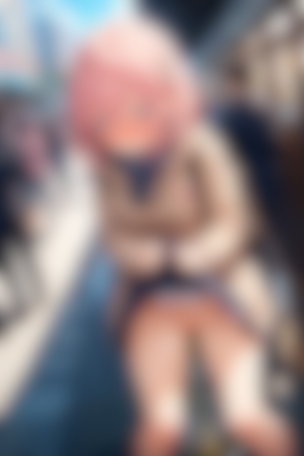 街中でおもらししちゃった娘(27)