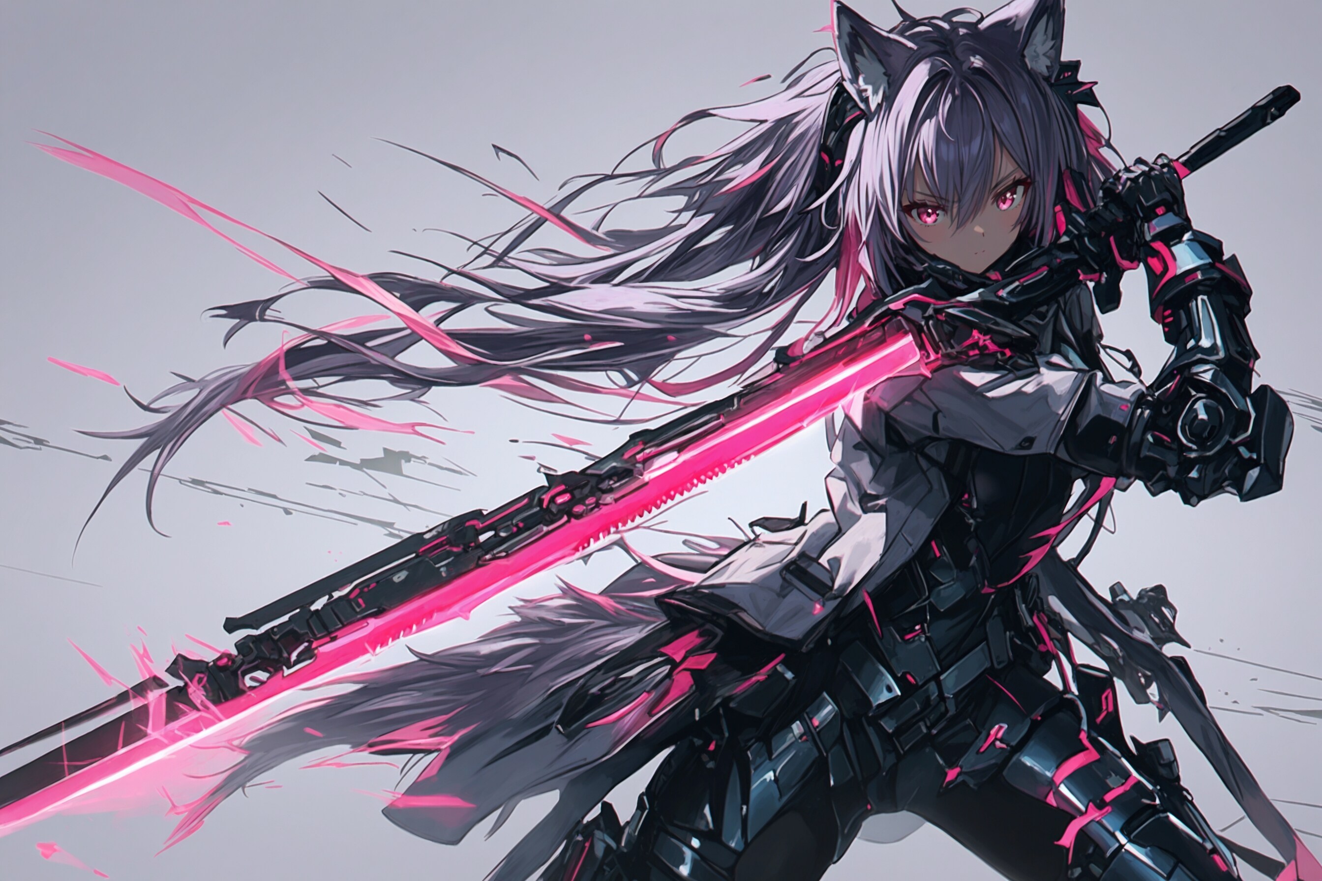 狼ガール×メカソードランス