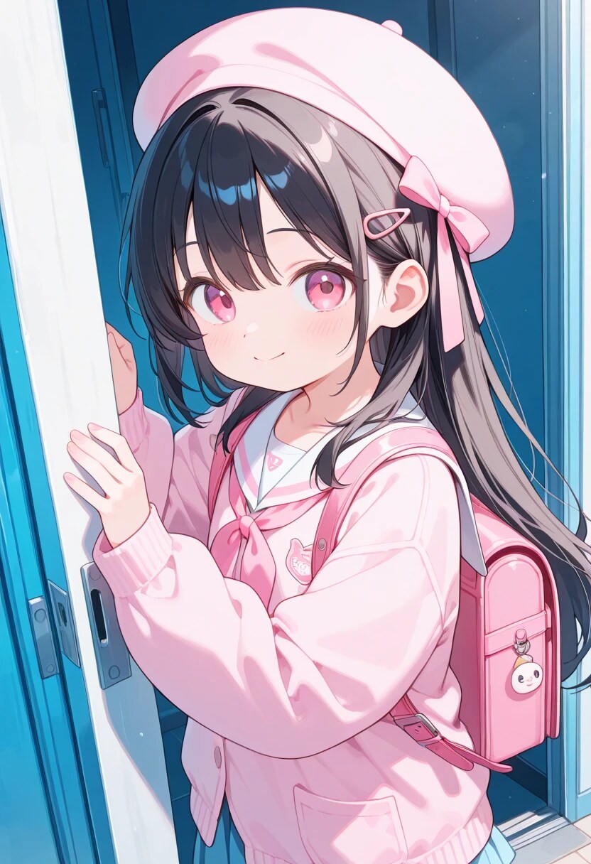 ピンクの帽子☆