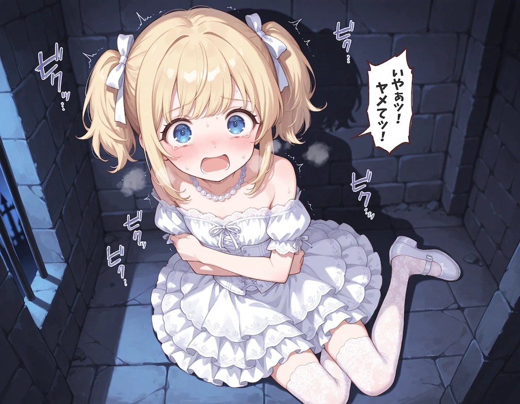 【漫画】漏れそうなドレスの男の娘chan！